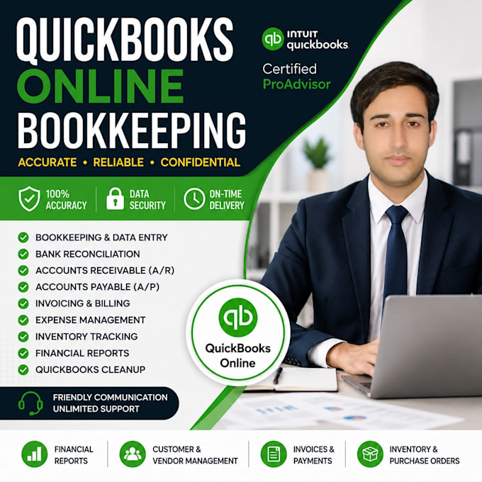 do quickbooks online bookeeping and bank reconciliation