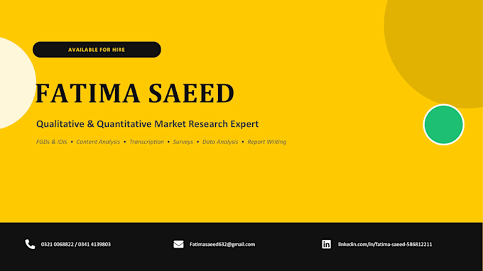 do qualitative market research and consumer insights