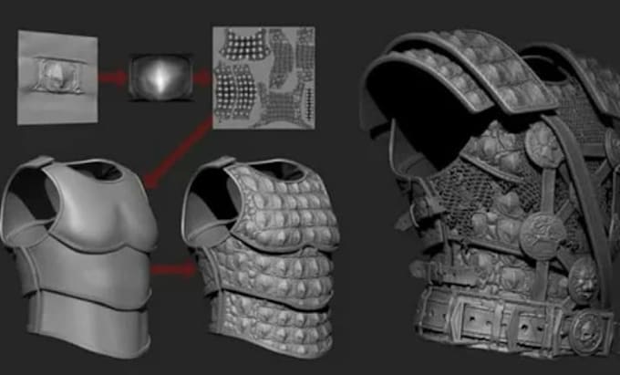 create custom wearable cosplay armor for 3d printing