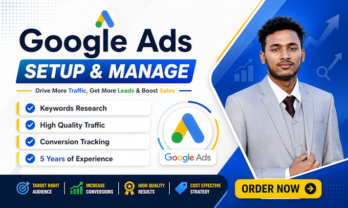 setup and manage google ads PPC campaigns