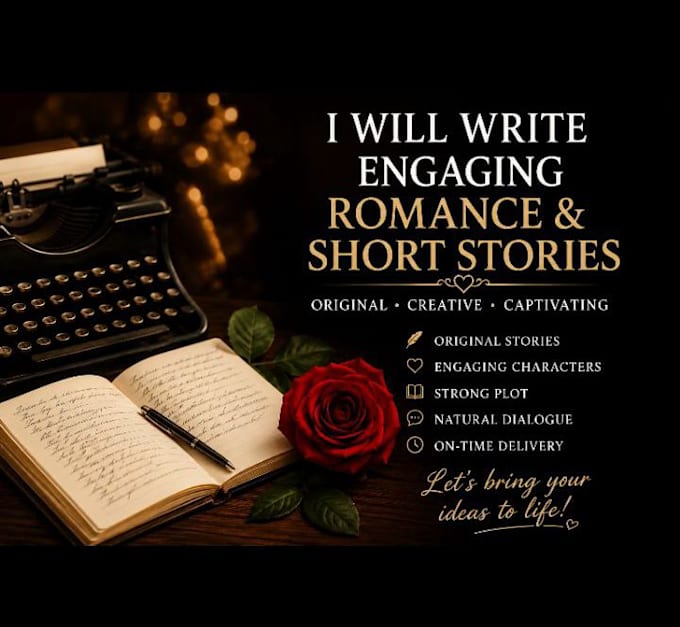 engaging romances stories,short stories,and creative content