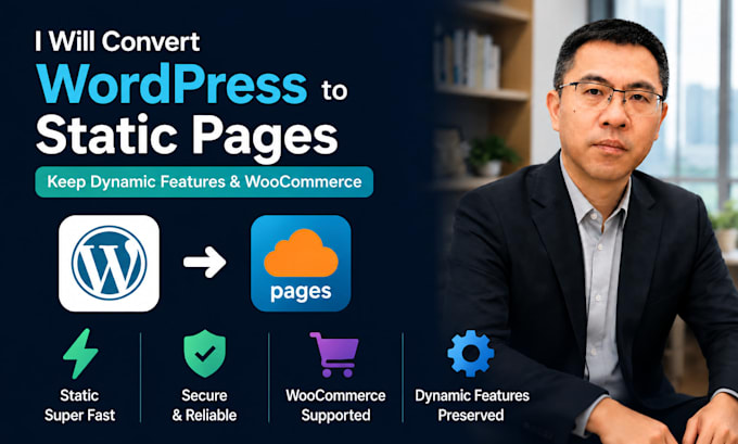 convert wordpress to a static site on cloudflare pages