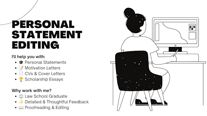 edit and polish your personal statement or motivation letter