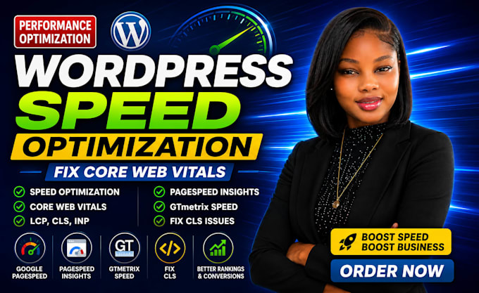 optimize wordpress speed, core web vitals, google pagespeed, gtmetrix