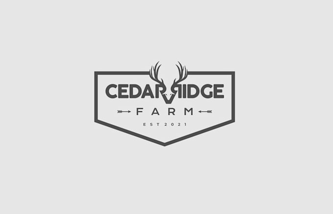design whitetail deer hunting logo