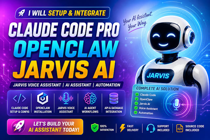 claude code pro openclaw jarvis ai jarvis voice assistant jarvis ai assistant