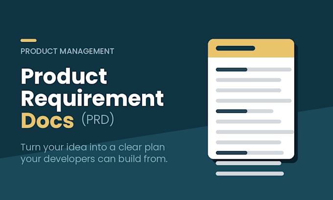 be your product manager