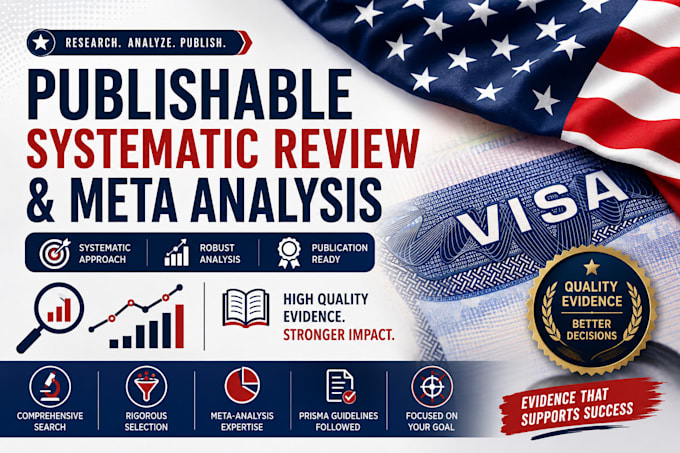 write a publishable systematic review and meta analysis