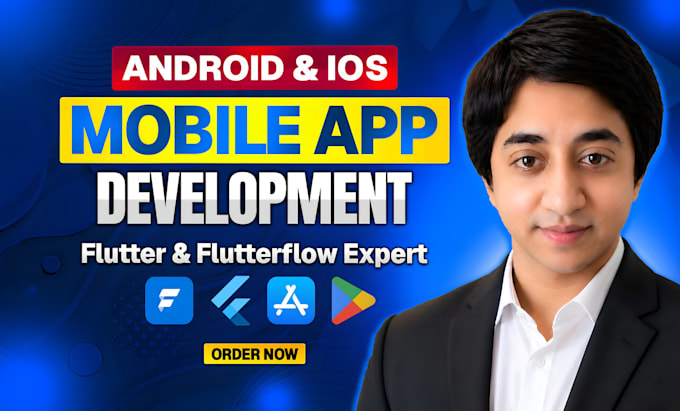 develop android ios app using flutter and flutterflow