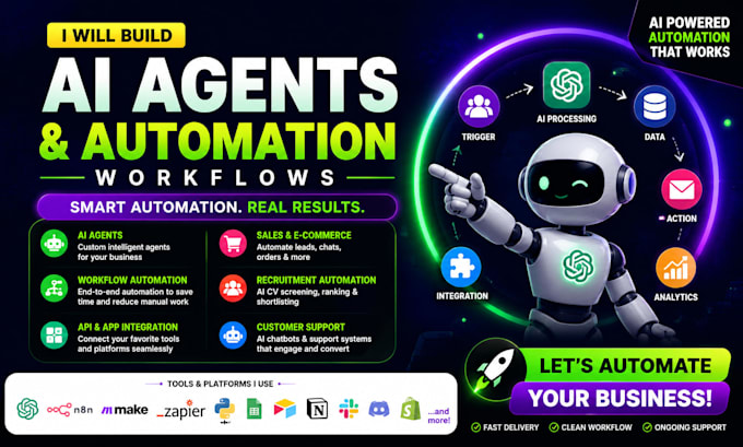 build ai agents and automation workflows