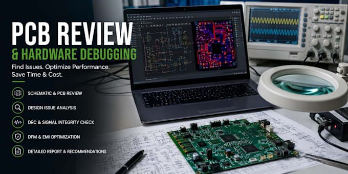 review, debug, and optimize your pcb and electronic circuit design