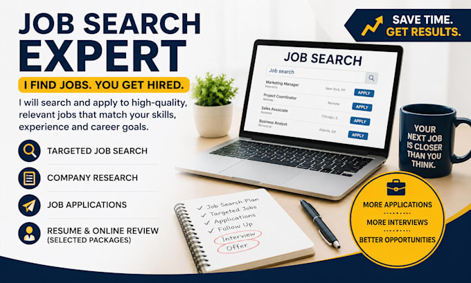search and apply for 50 jobs