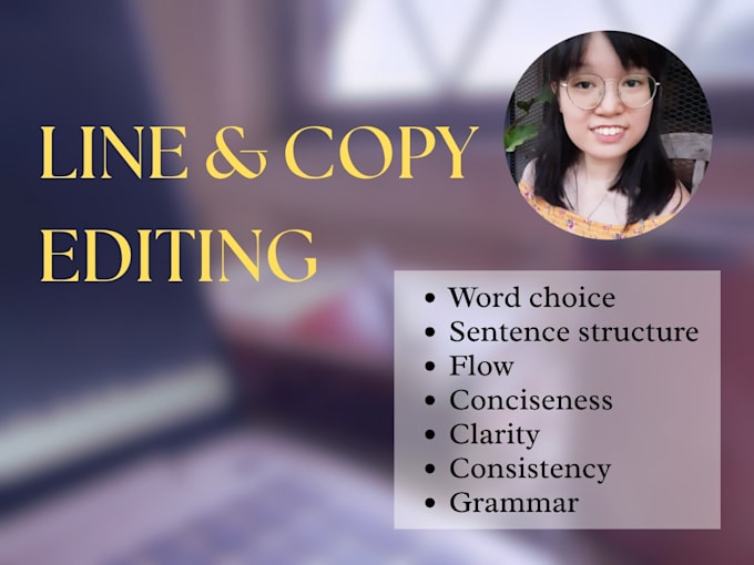 line edit and copyedit your story
