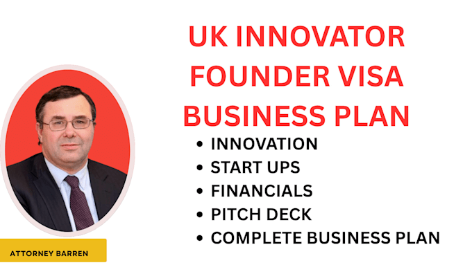 write UK innovator founder visa business plan
