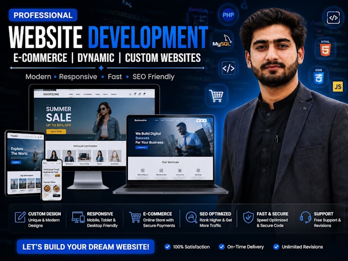 design a custom divi website with premium layout