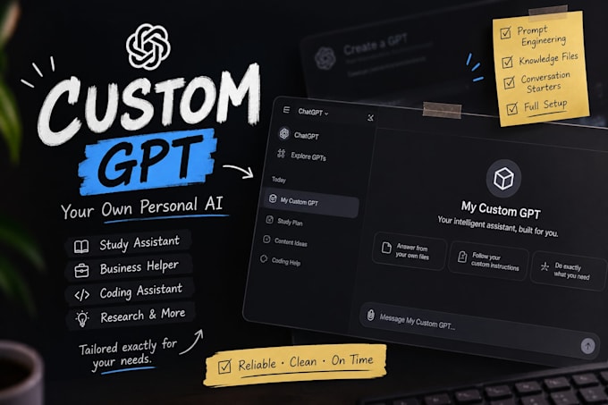 create a custom gpt tailored to your business or workflow