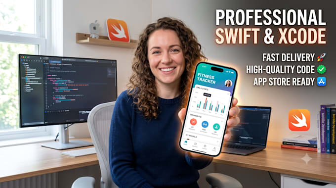 develop a custom ios mobile app using native swift coding