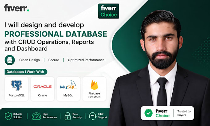 database design, postgresql, oracle database, databse developer, sql