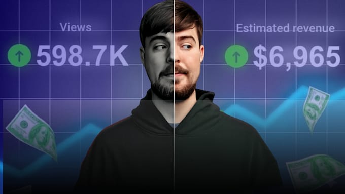 design mrbeast style youtube thumbnails
