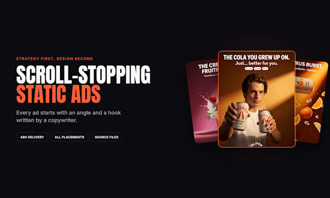 design static ads and facebook ad creatives that convert for meta