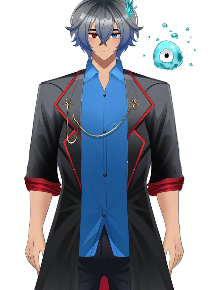 design and rig live 2d vtuber model live2d model vtuber model anime 2dvtuber