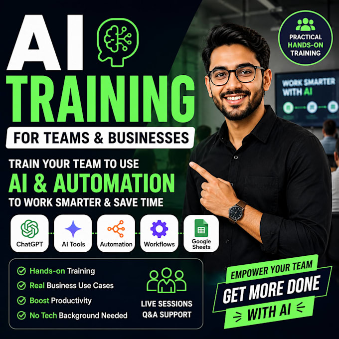 train your team to use ai tools and automation effectively