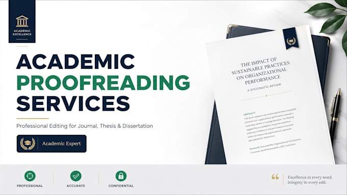 proofread and format your academic document professionally