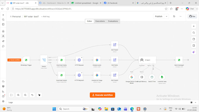 build a whatsapp ai chatbot agent for your restaurant