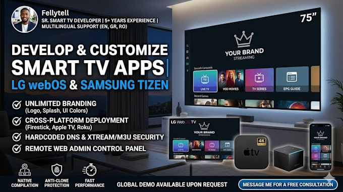 l rebrand, customize, and configure your android TV app and panel UI