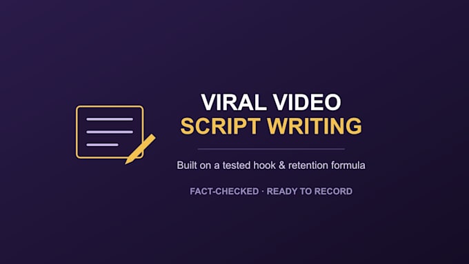 write viral video scripts