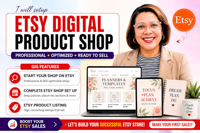 craft etsy digital product, etsy product listing, etsy shop, etsy shop setup