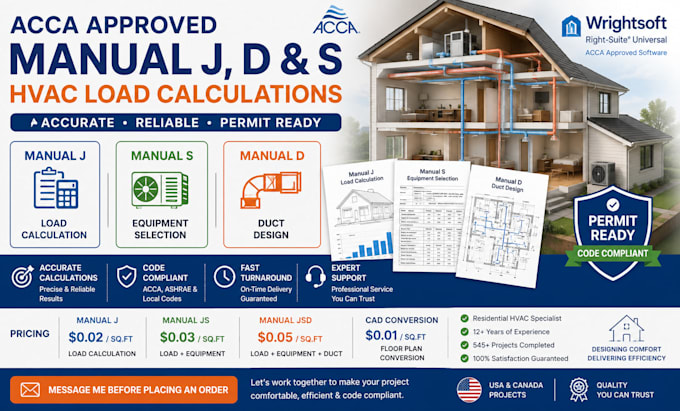 do hvac design,manual j d s using right suite universal software and wrightsoft