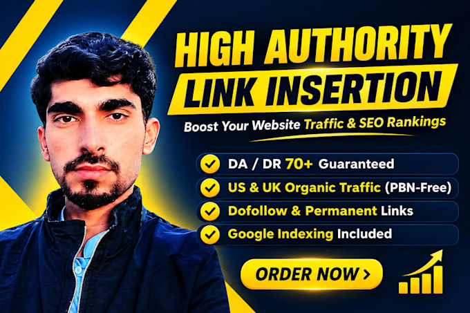 do niche edit link insertion on high traffic sites