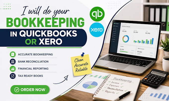do your bookkeeping in quickbooks or xero