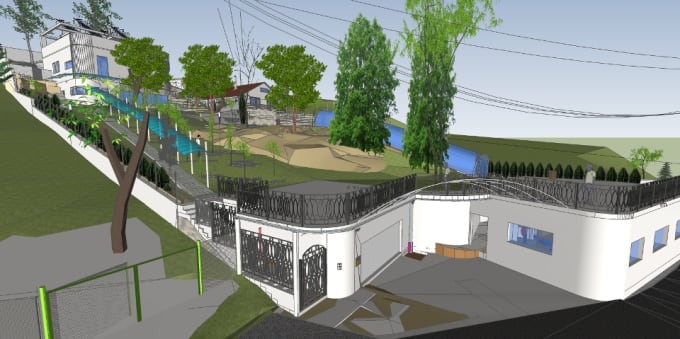Create A Simple 3d Model On Sketchup Autocad Or Revit By Pinoav1