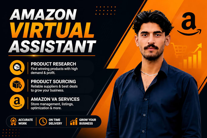 be your amazon virtual assistant for product research and data entry