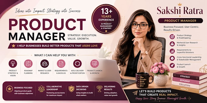 be your expert product manager from idea to launch