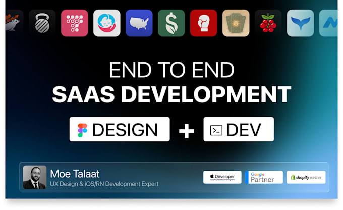 build scalable web saas frontend and backend
