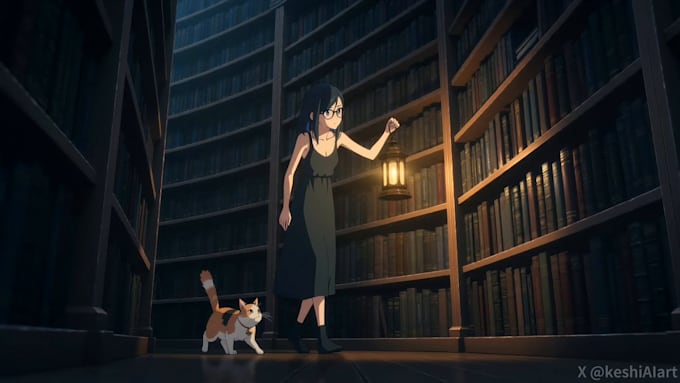 create consistent anime short film character consistent