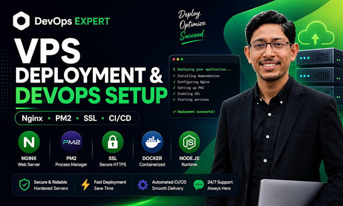 deploy your nodejs app on vps with nginx pm2 ssl and devops setup