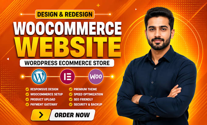 build, design, redesign woocommerce website with wordpress