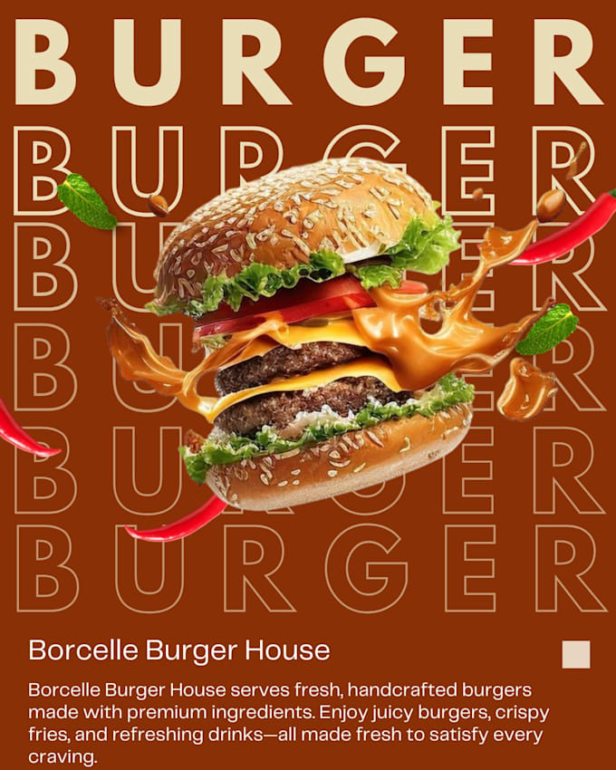 design modern canva restaurant posts
