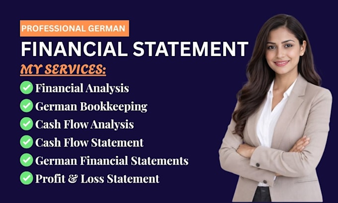 do german financial statement, profit and loss statement, balance sheet cashflow