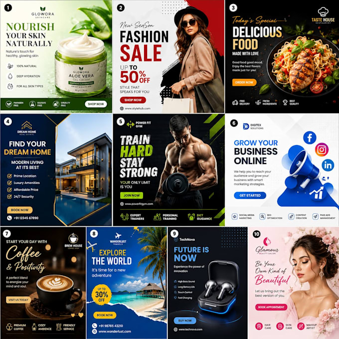 graphic and post design