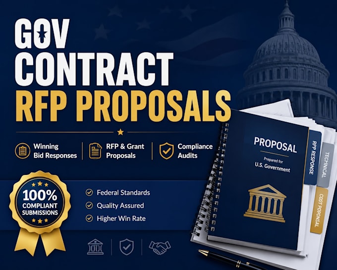 write government contract rfp proposal bid response grant proposal