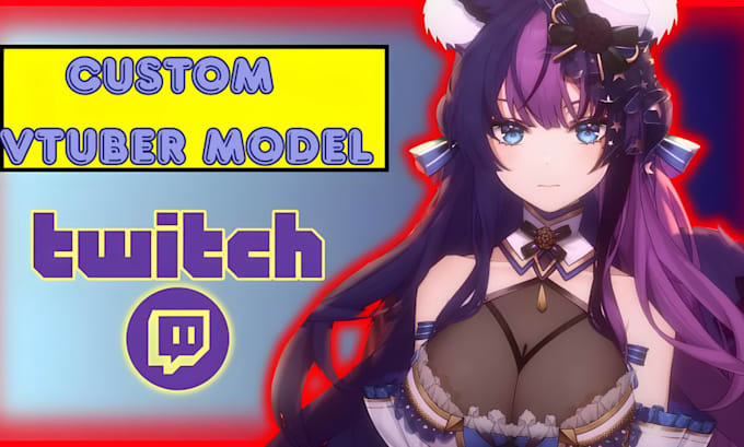 do live2d vtuber model anime vtuber rigging 2d vtuber model 3d vtuber model
