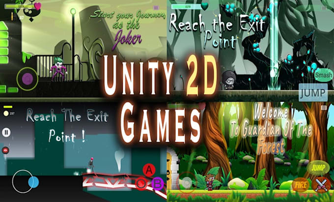 unity 2d game and 3d unity game design as an expert unity game developer