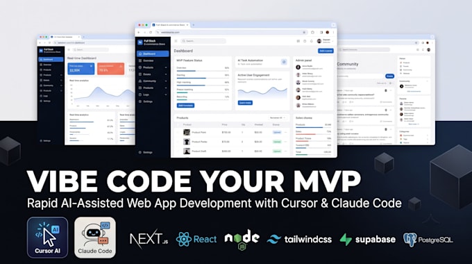 vibe code your mvp using cursor and claude