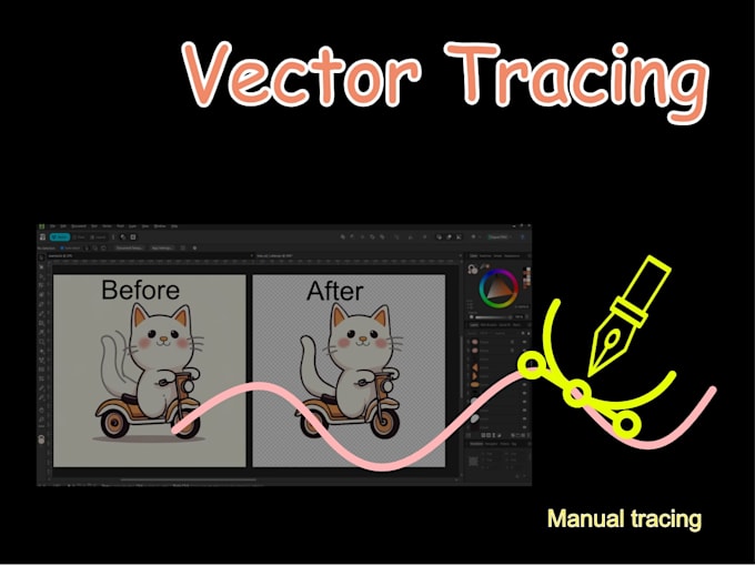vectorize redraw logo, image to high resolution ai, affinity, eps svg PDF