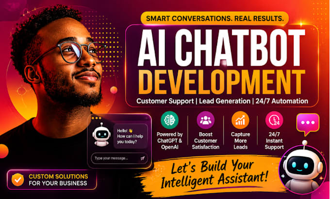 build chatgpt ai chatbot for website customer support and lead generation